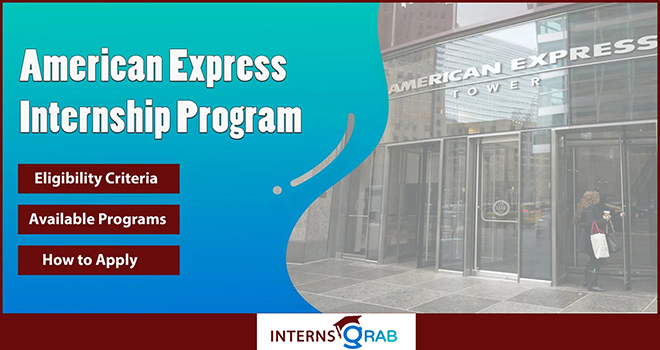 American Express Internship – Join a Global Payments Leader