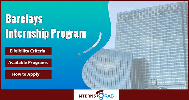 Barclays Internship: Begin Your Journey in Banking