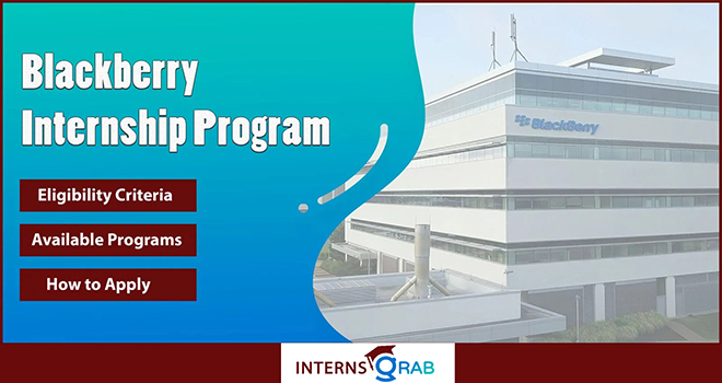 Latest Blackberry Internship Openings in Tech & Innovation