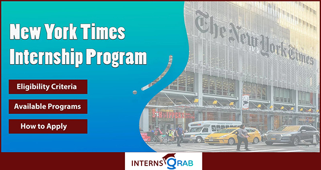 New York Times Internship | Explore Newsroom Careers
