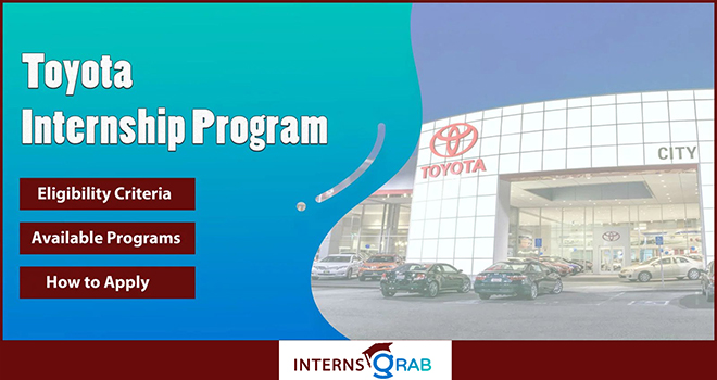 Toyota Internship: Step into the Future of Mobility 
