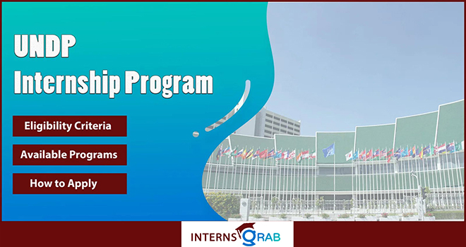 UNDP Internship: Work on Real Policy and Impact Projects