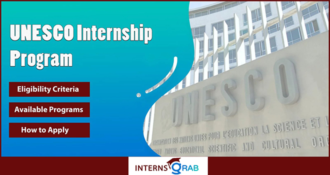 UNESCO Internship: A Distinguished Pathway to Global Impact 